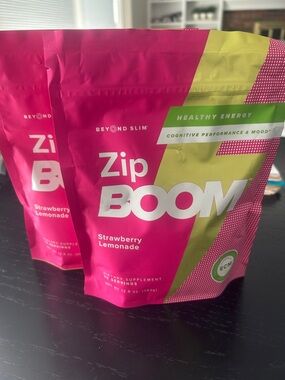 Zip Boom Strawberry Lemonade 2 bags